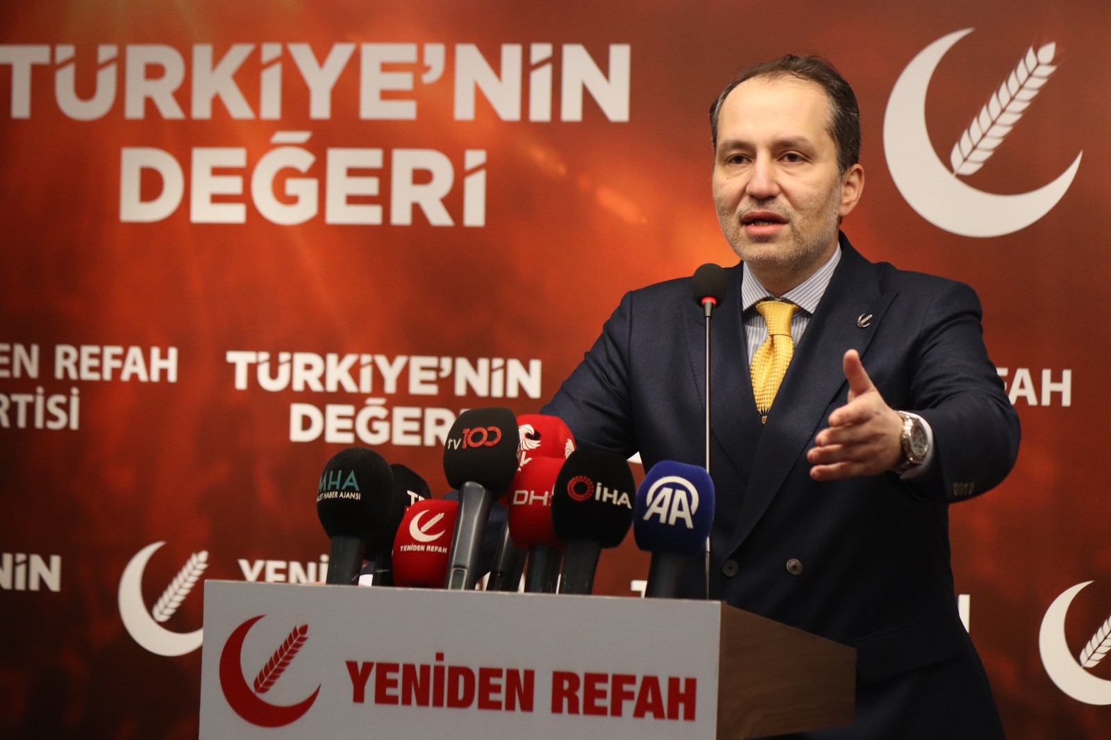 Osmanlı Ocakları, Yeniden Refah Partisi Genel Başkanı Fatih Erbakan hakkında
