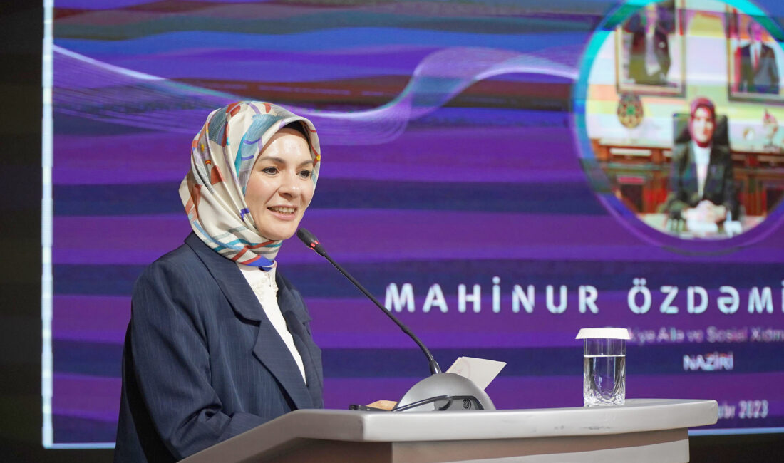 Aile ve Sosyal Hizmetler Bakanı Mahinur Özdemir Göktaş: “Ocak ayına