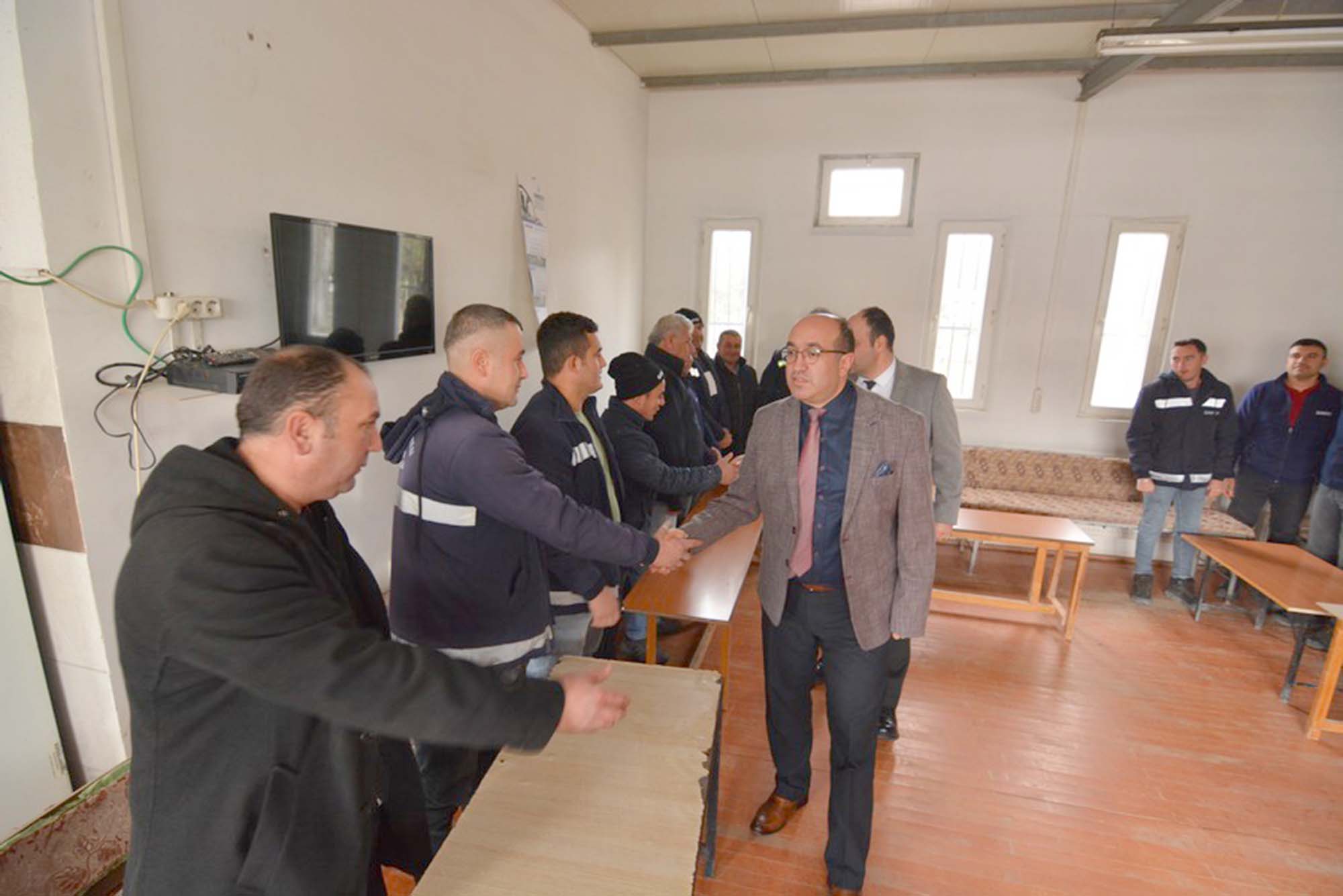 Sandıklı Belediye Başkanı Dr. Mustafa Çöl, Belediye Müdürlükleriyle buluşma yemekleri