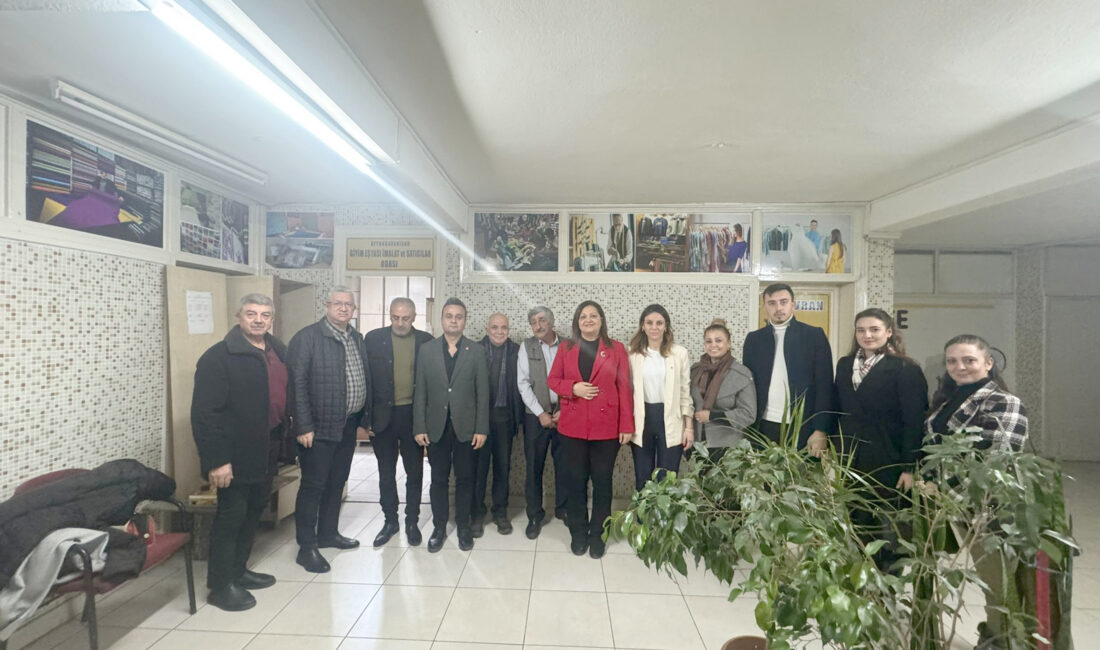 CHP Afyonkarahisar Belediye Başkan Adayı Av. Burcu Köksal, meslek temsilcileri