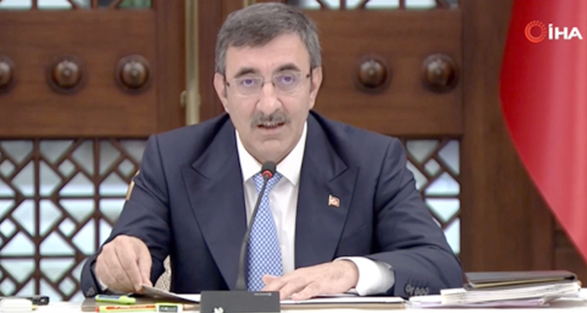 Cumhurbaşkanı Yardımcısı Cevdet Yılmaz, “TBMM’ye sunulacak olan ile artışlar emeklimiz