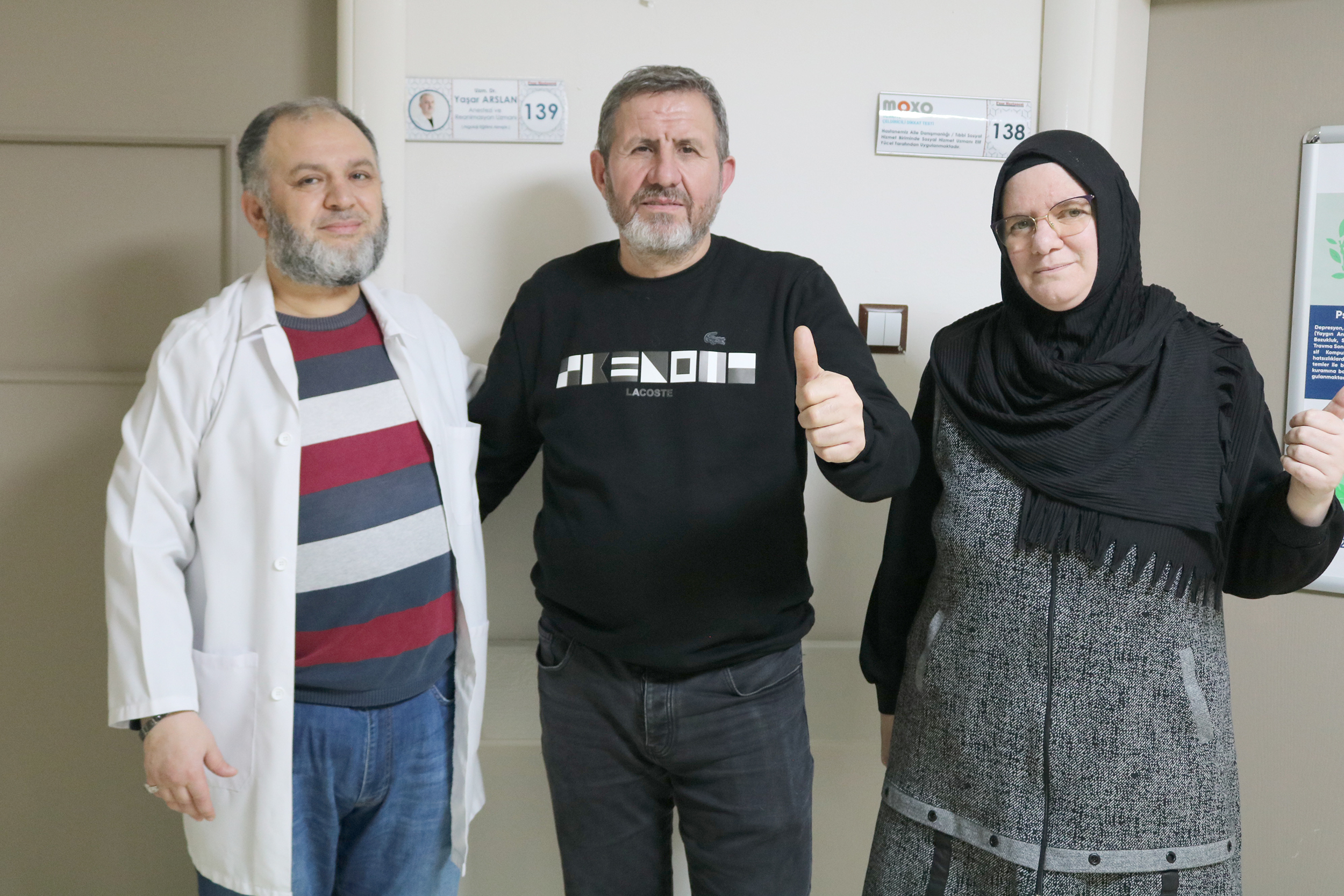 Belçika’nın başkenti Brüksel’den gelen E.L. isimli hasta, Fuar Hastanesi’nde uygulanan