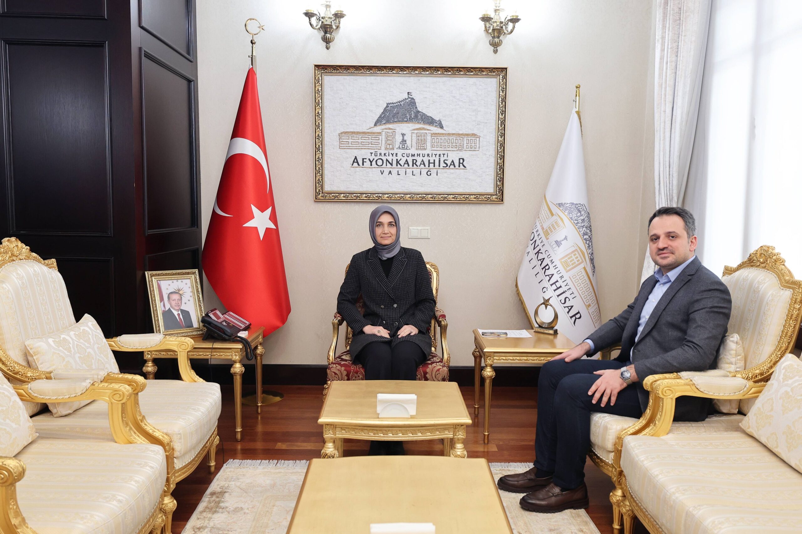 Spor şehri Afyonkarahisar’da temaslarda bulunan Gençlik ve Spor Bakan Yardımcısı
