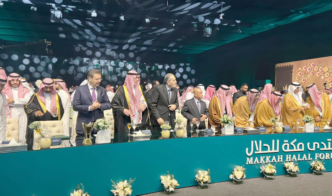Suudi Arabistan’da düzenlenen Mekke Helal Forumu’na katılan TOBB Başkanı M.Rifat