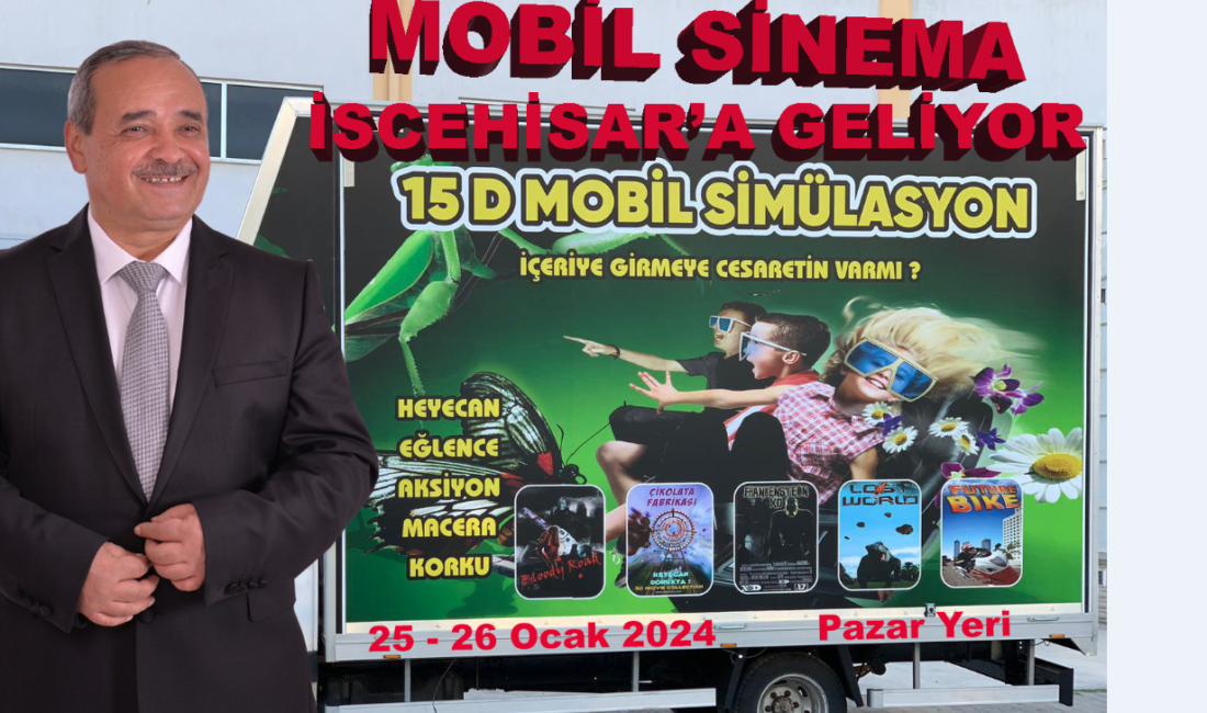 İscehisar Belediye Başkanı Ahmet Şahin, yarıyıl tatili dolayısıyla öğrencilere 15D