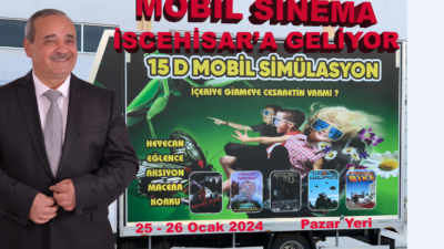 İscehisar Belediye Başkanı Ahmet Şahin, yarıyıl tatili dolayısıyla öğrencilere 15D