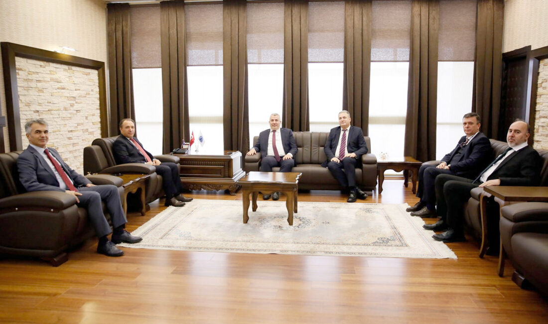 ÖSYM Başkanı Prof. Dr. Bayram Ali Ersoy, Rektörümüz Prof. Dr.