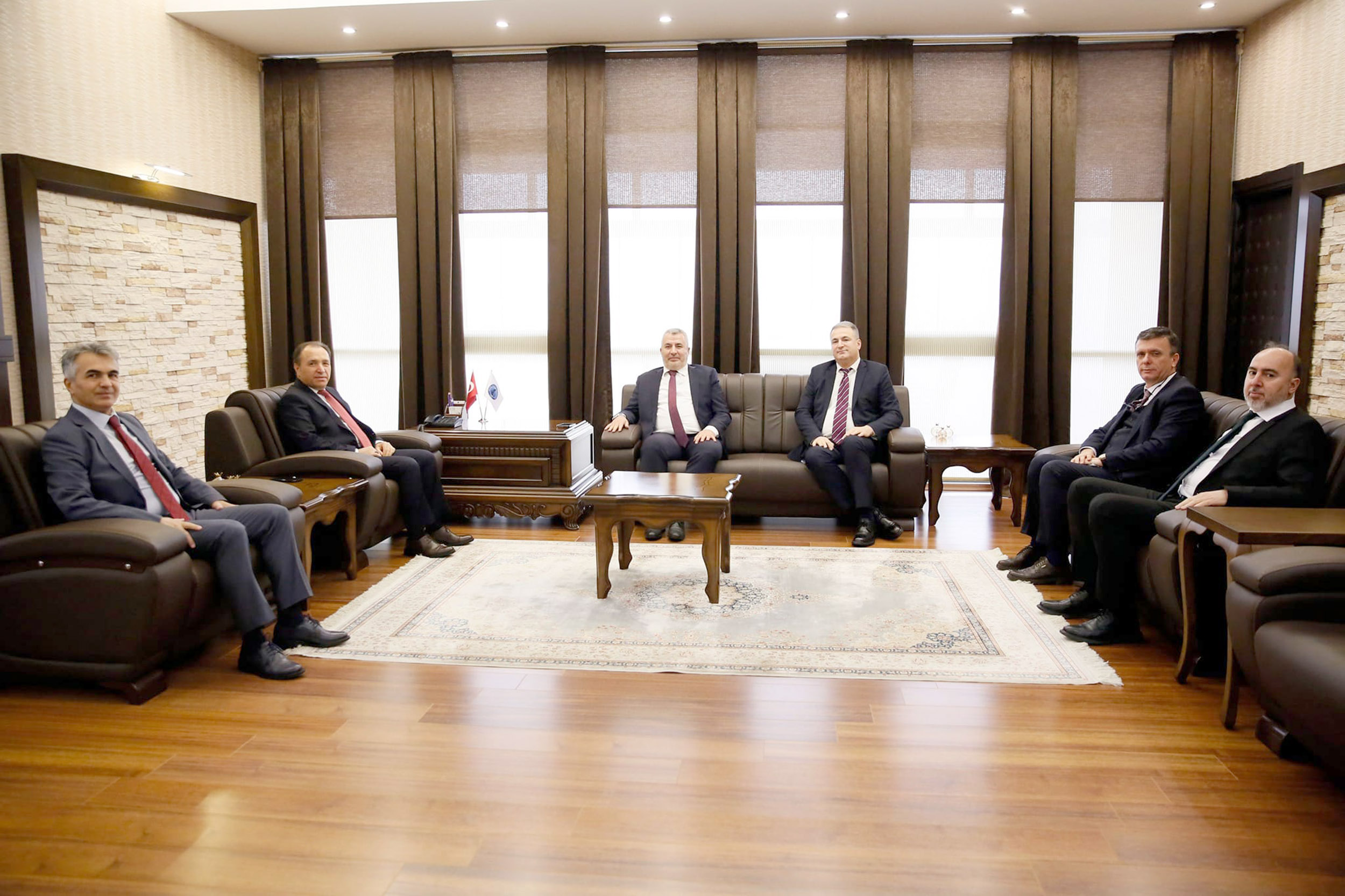 ÖSYM Başkanı Prof. Dr. Bayram Ali Ersoy, Rektörümüz Prof. Dr.