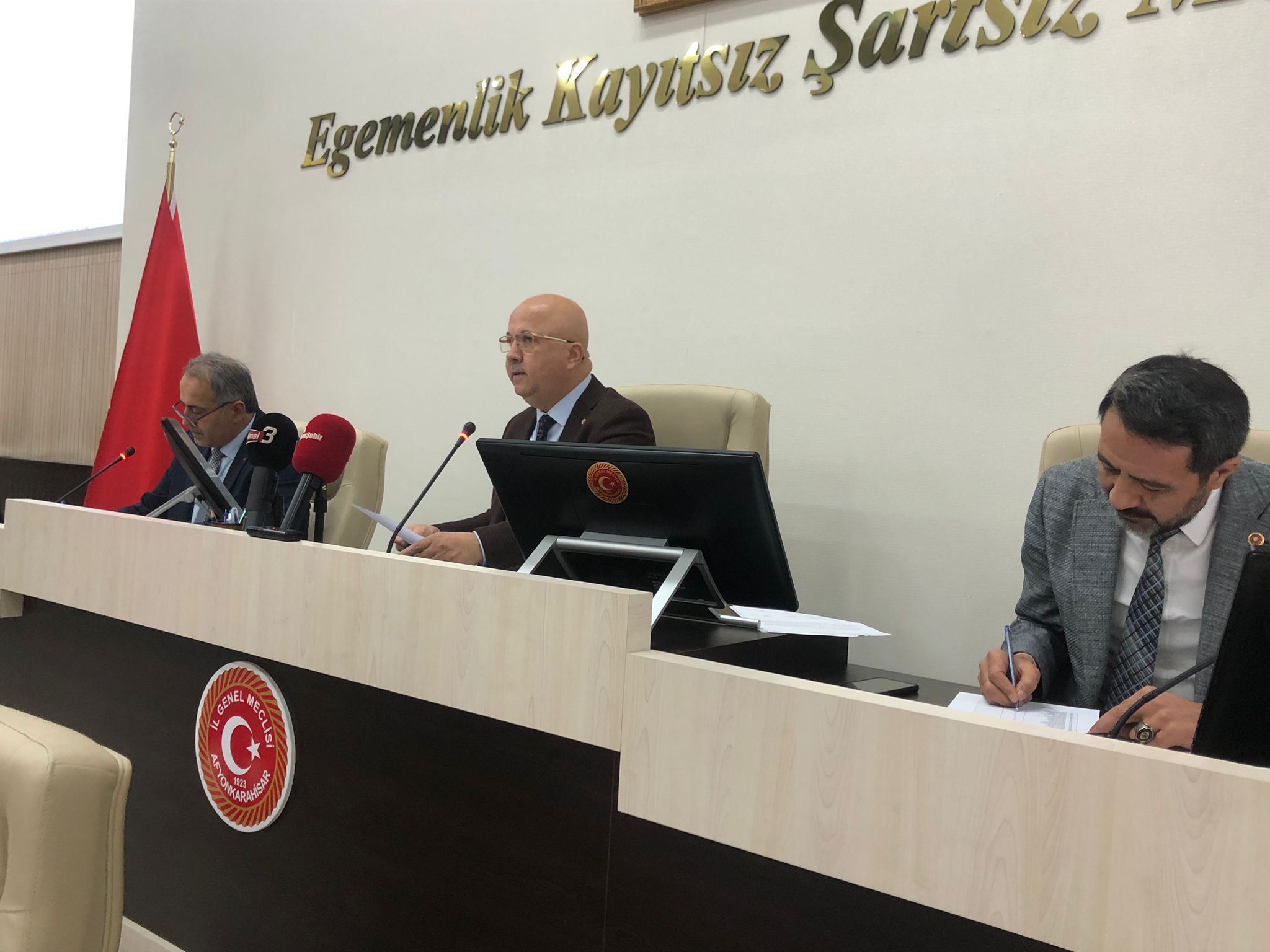 İl Genel Meclisi Başkanı Burhanettin Çoban’ın açılışını yaptığı toplantıya bugün