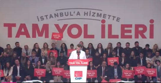 İstanbul Büyükşehir Belediye Başkanı ve CHP İstanbul Büyükşehir Belediye Başkan
