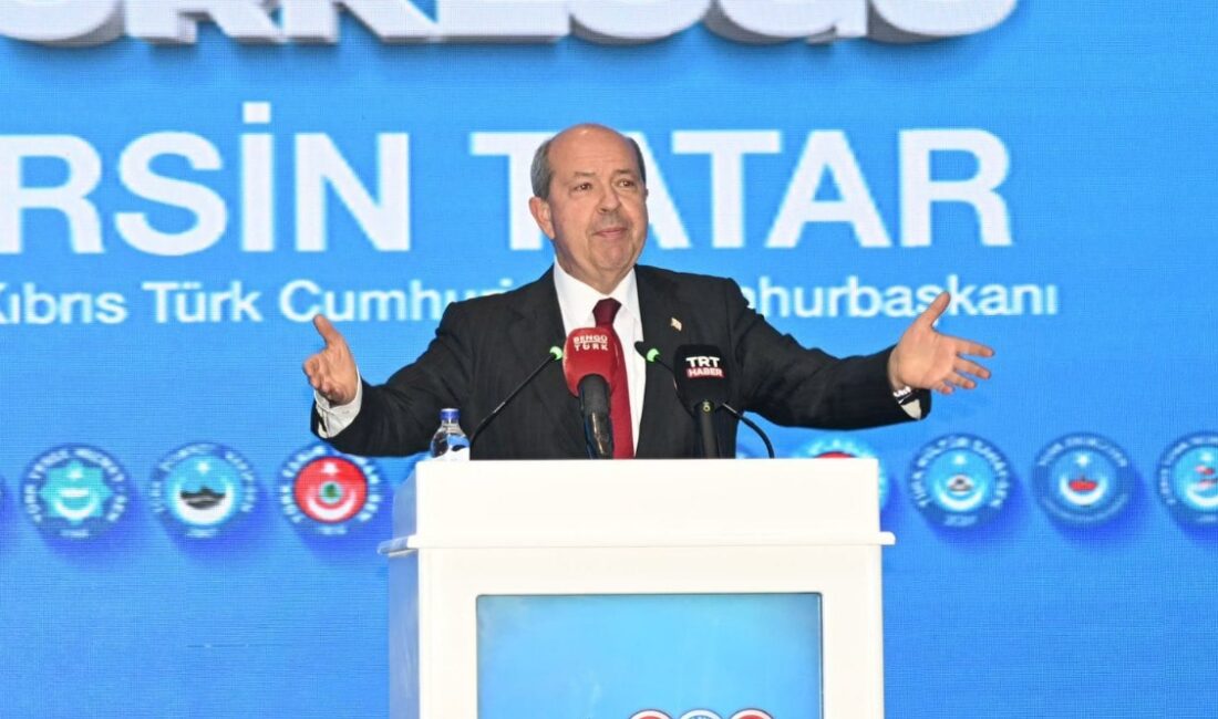 Bir dizi ziyaret için Antalya’ya gelen KKTC Cumhurbaşkanı Ersin Tatar,
