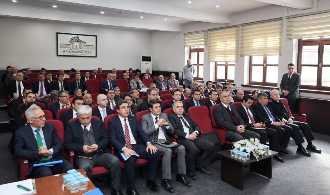 İl genelindeki yatırımlar ile devam eden iş ve işlemlerin koordineli
