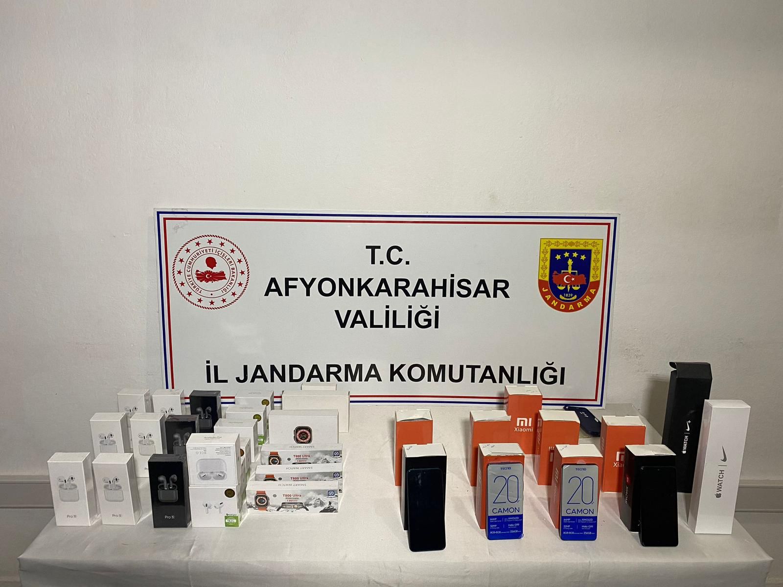 Afyonkarahisar İl Jandarma Komutanlığı Kacakçılık ve Organize Suçlarla Mücadele Şube