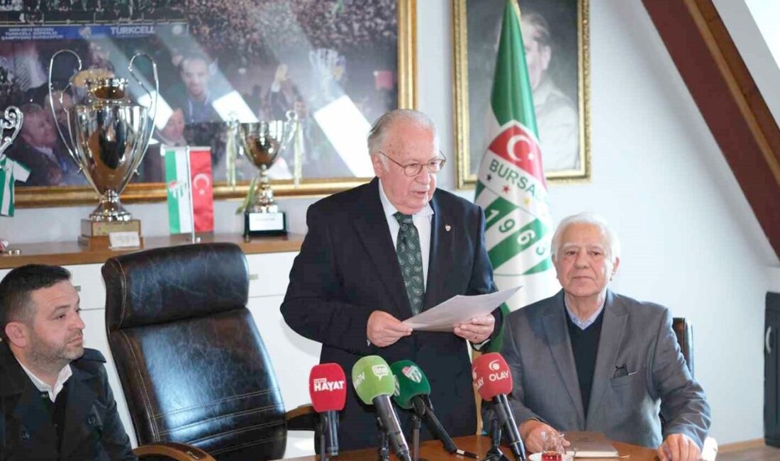 TFF 2.Lig Beyaz Grup takımlarından Bursaspor’un yeni başkanı Sinan Bür