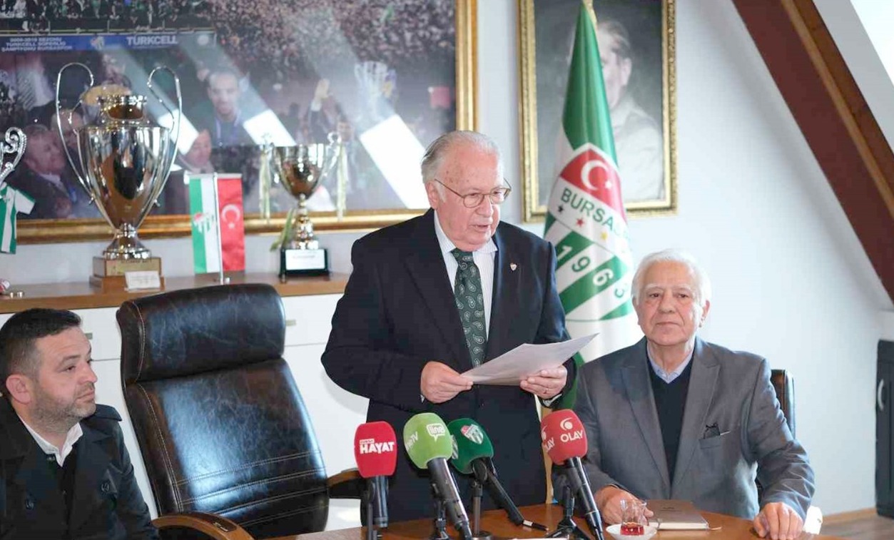 TFF 2.Lig Beyaz Grup takımlarından Bursaspor’un yeni başkanı Sinan Bür
