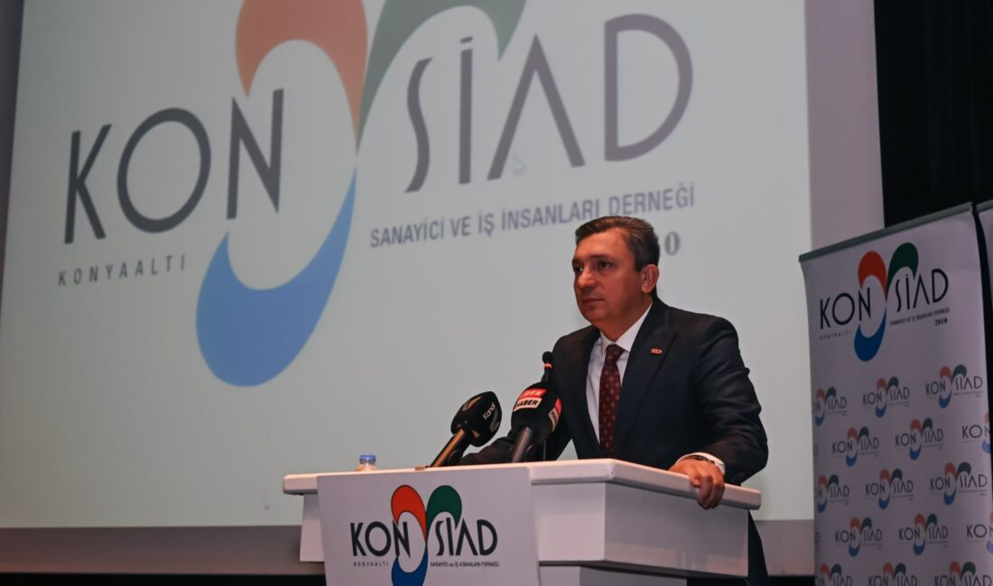 Vali Hulusi Şahin, Konyaaltı Sanayici ve İş İnsanları Derneği’nin (KONYSİAD)