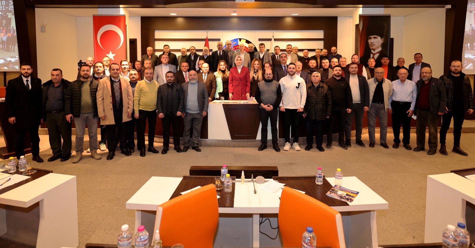 Vali Doç. Dr. Kübra Güran Yiğitbaşı, ATSO Meclisi’nin ocak ayı