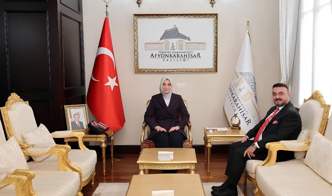 Başkan Sayın’dan Vali Yiğitbaşı’na ziyaret! Afyonkarahisar Sanayicileri ve İş İnsanları Derneği (AFSİAD) Başkanı iş insanı