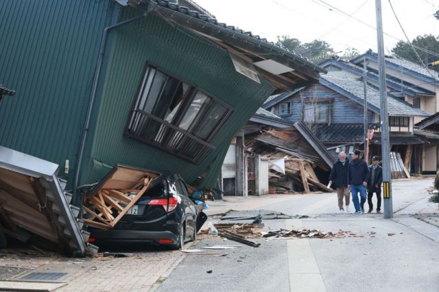 Japonya’nın Ishikawa eyaletinde meydana gelen 7.6 büyüklüğündeki depremde hayatını kaybedenlerin
