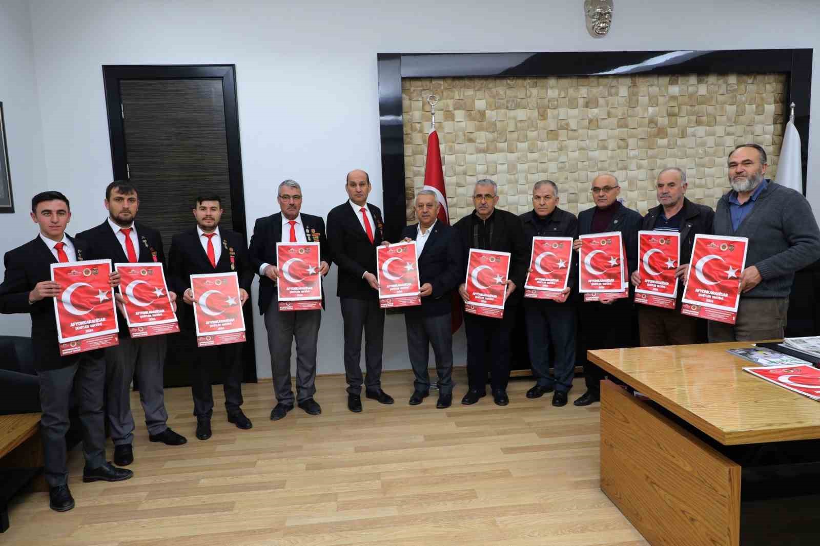 AFYONKARAHİSAR’DA 2024 YILI ŞEHİTLER TAKVİMİ YAYINLANDI