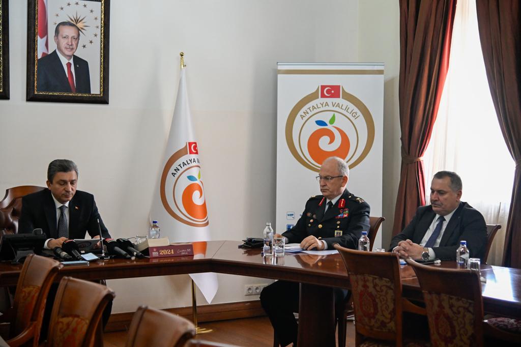 Antalya Valisi Hulusi Şahin 31 Mart 2024 Mahalli İdareler Genel