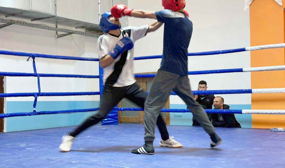 Afyonkarahisar Çok Amaçlı Spor Salonunda düzenlenen Gençler Ferdi Boks İl