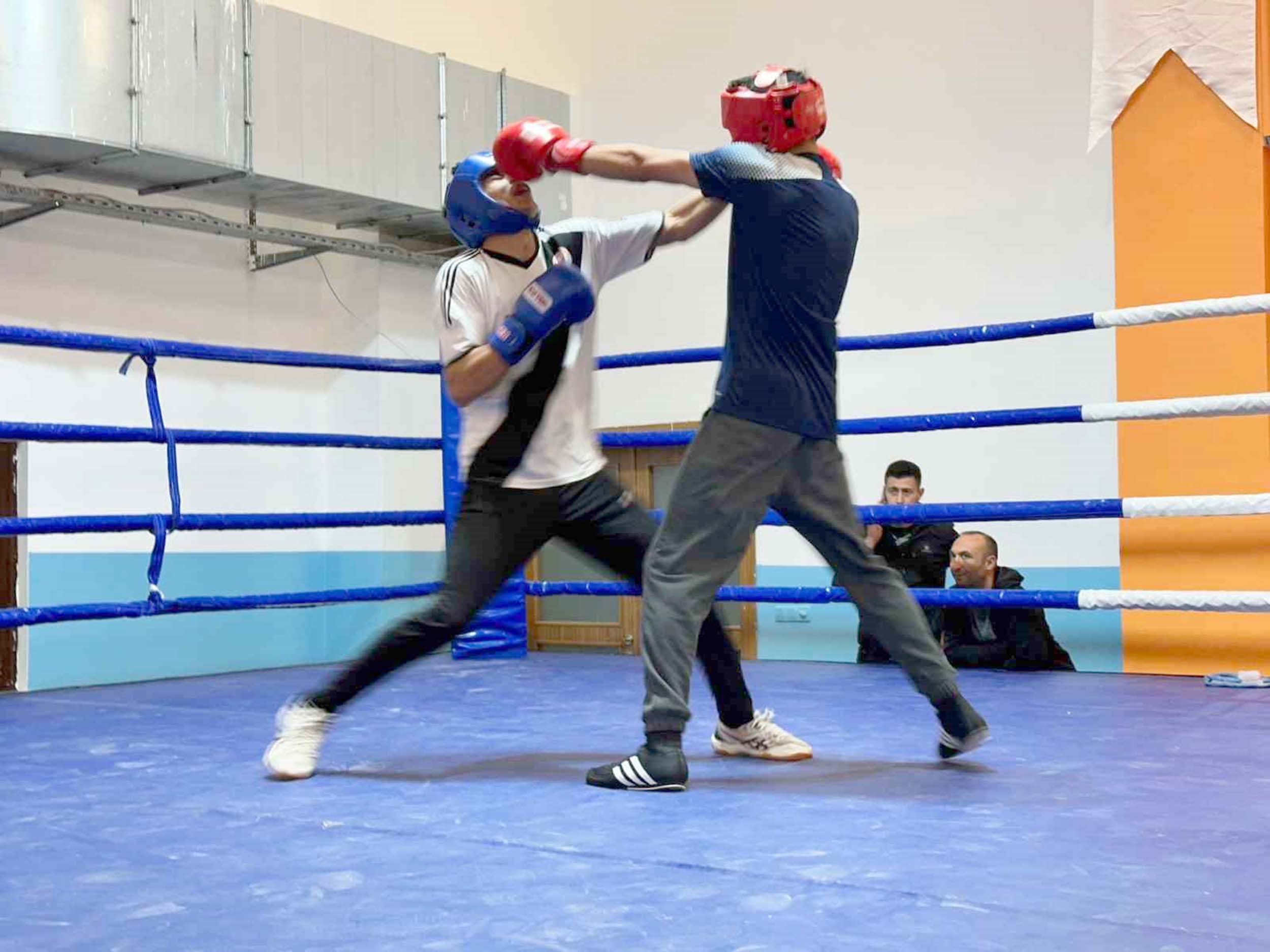 Afyonkarahisar Çok Amaçlı Spor Salonunda düzenlenen Gençler Ferdi Boks İl
