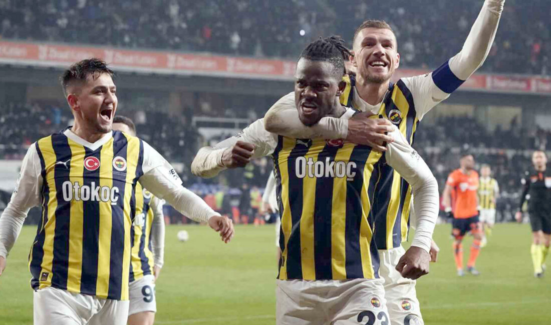 Başakşehir’i deplasmanda 1-0 mağlup eden Fenerbahçe, bu sezon çıktığı 11