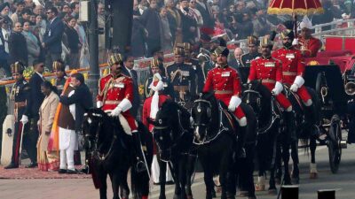 HİNDİSTAN'DA CUMHURİYET BAYRAMI'NIN 75. YIL DÖNÜMÜ, BAŞKENT YENİ DELHİ'DE KADIN