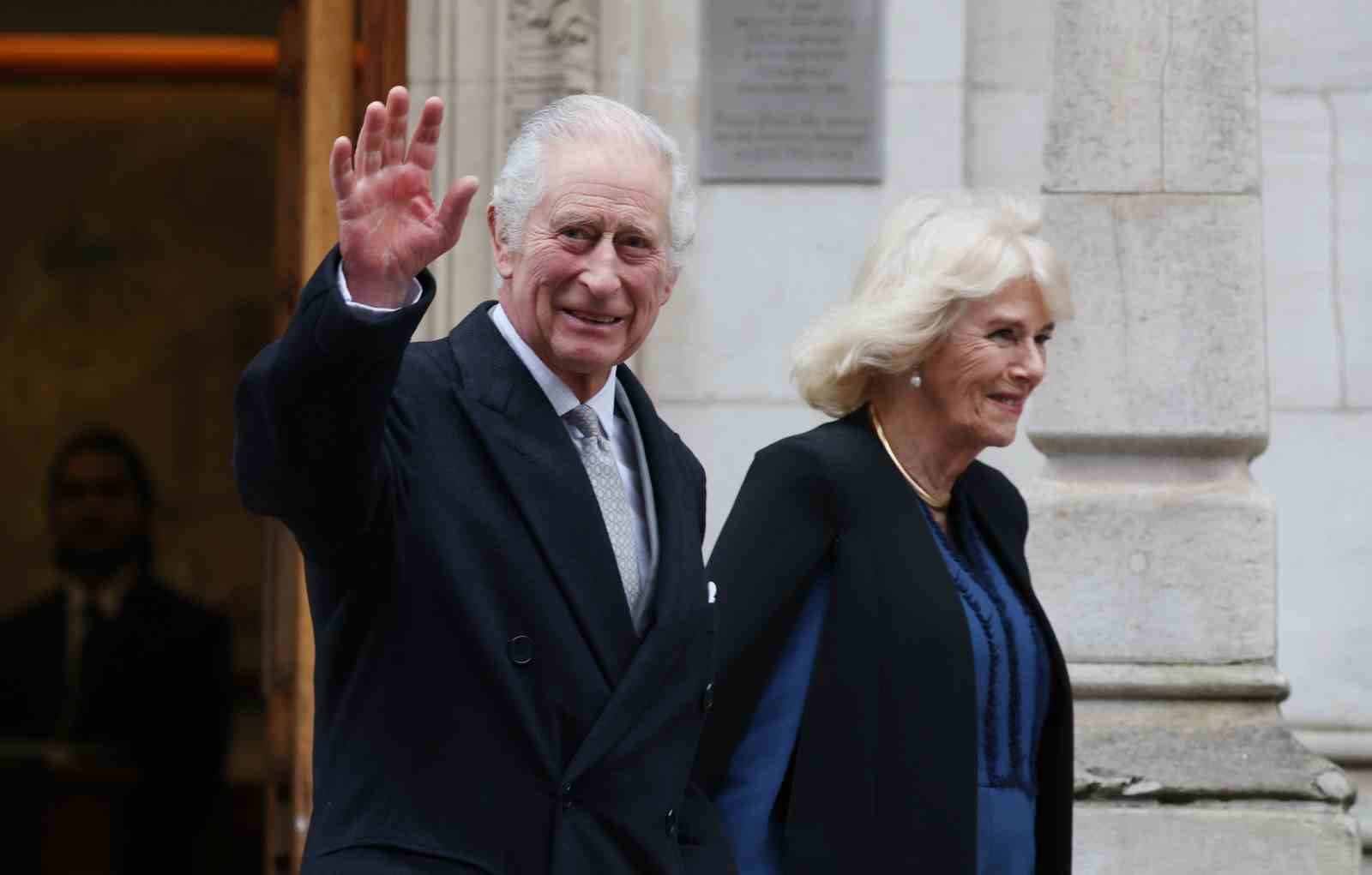 İNGİLTERE KRALI III. CHARLES VE GALLER PRENSESİ KATE TEDAVİLERİNİN ARDINDAN