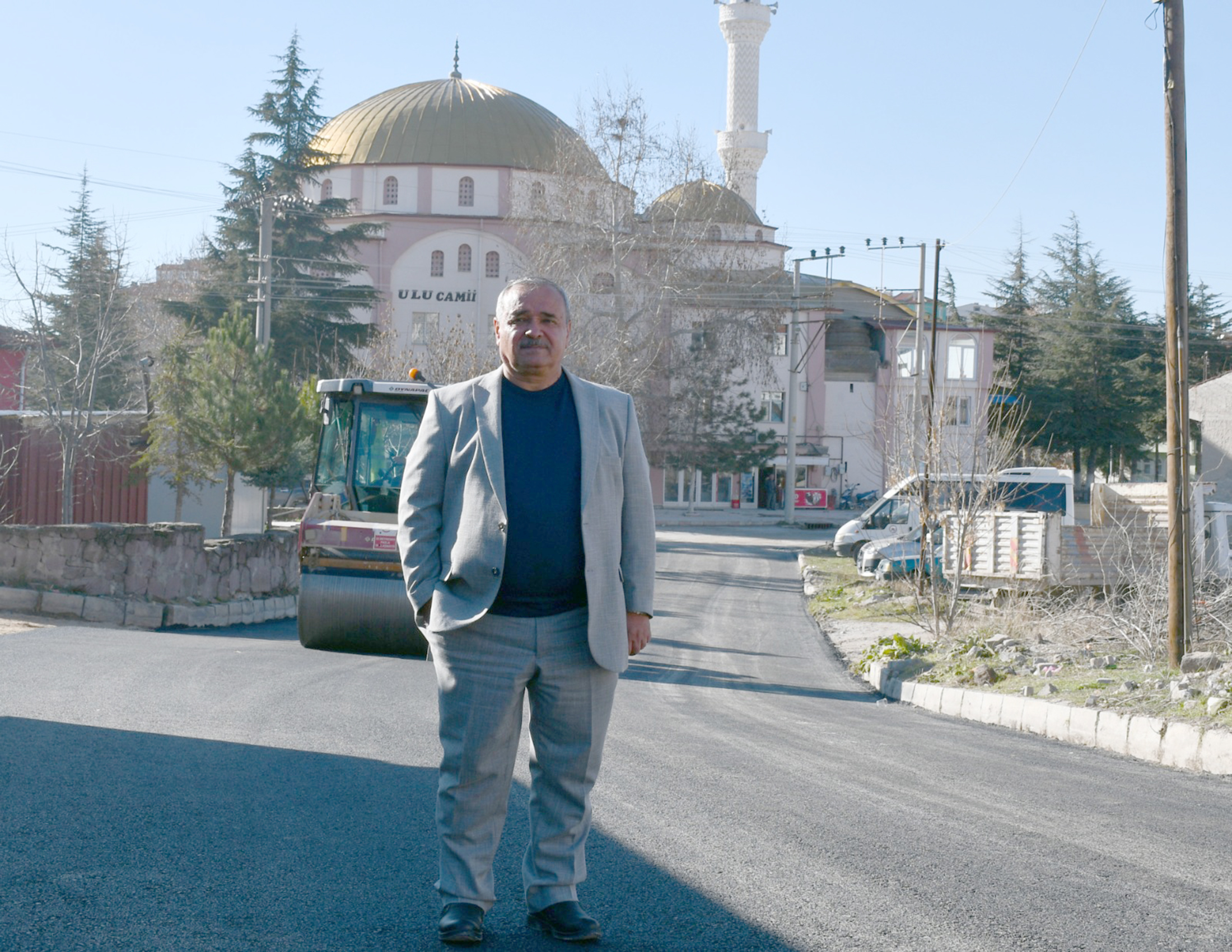 İscehisar Belediye Başkanı Ahmet Şahin, sıcak asfalt çalışmalarının 2.etabının tamamlandığını