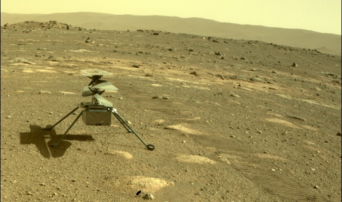 NASA’NIN MARS’TAKİ HELİKOPTERİ INGENUİTY’NİN GÖREVİ, PERVANELERİNDEN BİRİNİN HASAR GÖRMESİ İLE