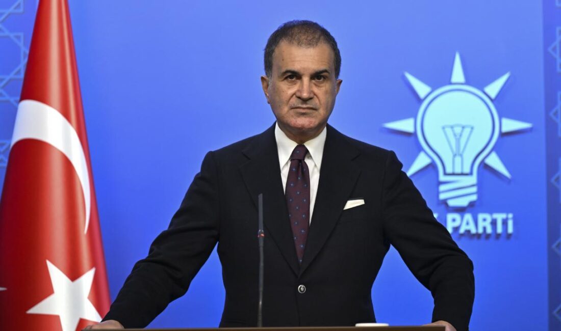 AK Parti Genel Başkan Yardımcısı ve Parti Sözcüsü Ömer Çelik,