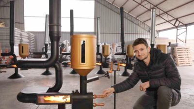 Talaş, odun veya ağaç atıklardan elde edilen peletlerin yakıt olarak