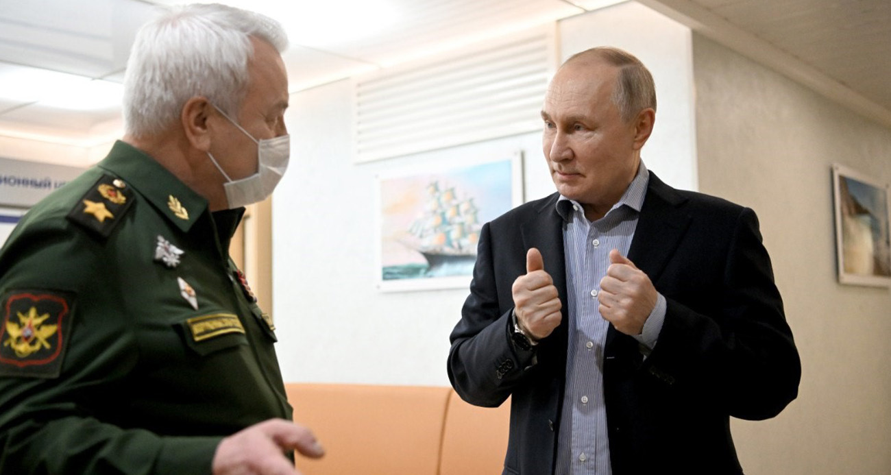 Rusya-Ukrayna savaşı hakkında açıklamalarda bulunan Rusya Devlet Başkanı Vladimir Putin,