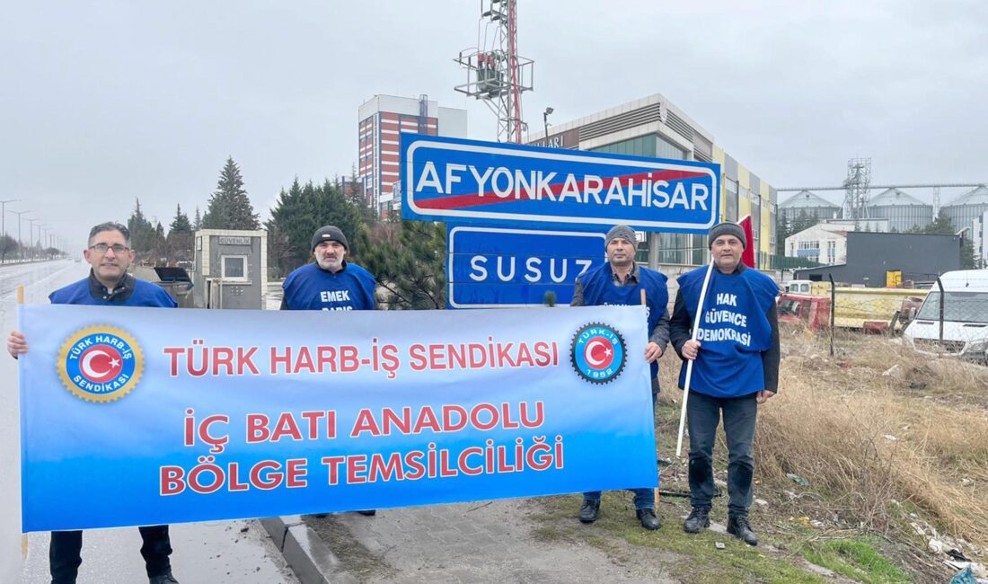Türk Harb- İş Sendikası tarafından başlatılan ‘MSB işçisinin hakkını verin’