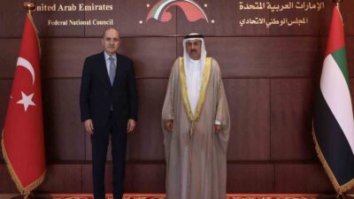 TBMM BAŞKANI NUMAN KURTULMUŞ, BİRLEŞİK ARAP EMİRLİKLERİ (BAE) FEDERAL KONSEY