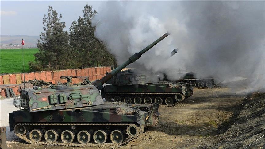 14 terörist daha etkisiz Milli Savunma Bakanlığı (MSB), Suriye’nin kuzeyindeki Fırat Kalkanı bölgesine taciz