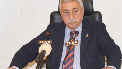 Türkiye Esnaf ve Sanatkarları Konfederasyonu (TESK) Başkanı Bendevi Palandöken, taksici