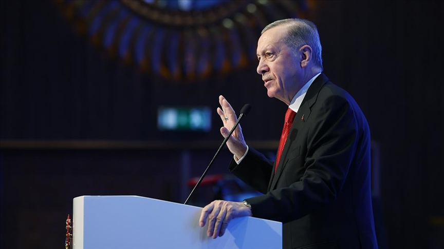 Cumhurbaşkanı Recep Tayyip Erdoğan, Milli İstihbarat Teşkilatı Kale Yerleşkesi’nde düzenlenen Milli