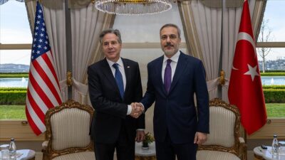 Dışişleri Bakanı Hakan Fidan’ın ABD Dışişleri Bakanı Antony Blinken ile