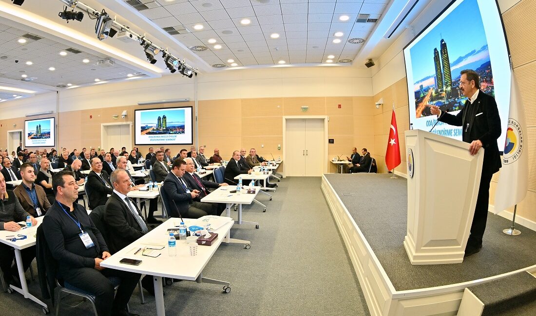 Meclis üyeleri bilgilendirme seminerinde konuşan TOBB Başkanı M.Rifat Hisarcıklıoğlu, “Biliyoruz