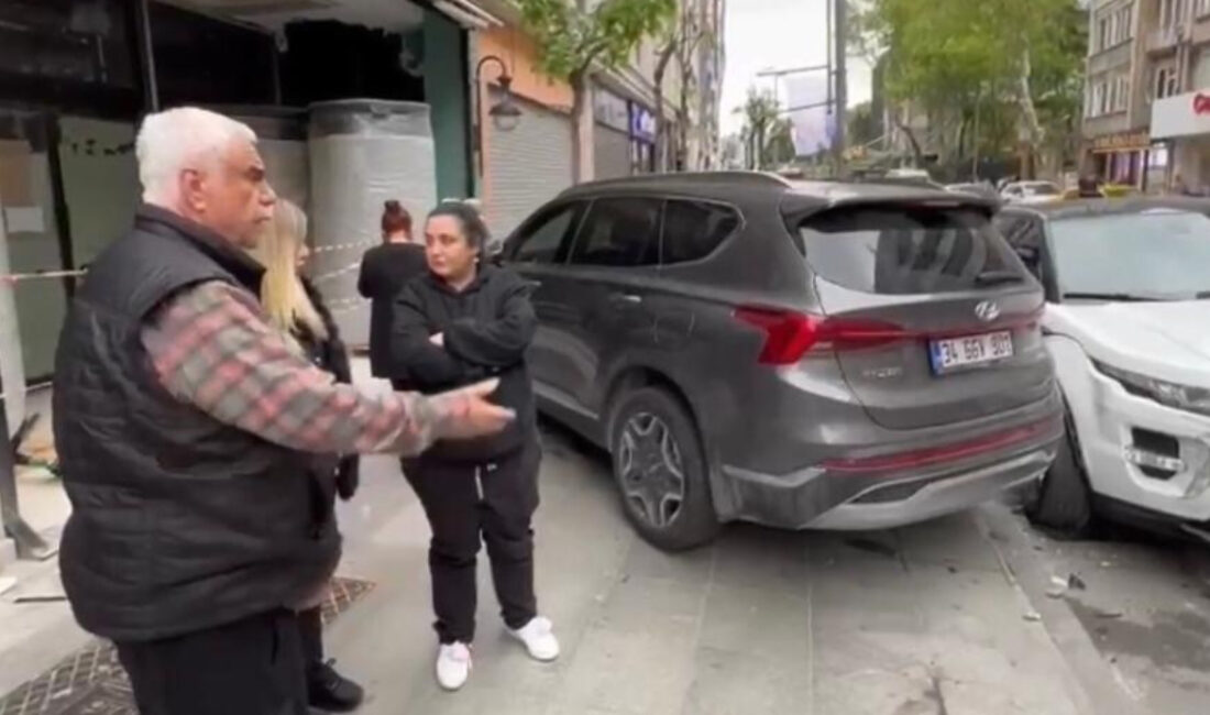 Ünlü oyuncu Halil Ergün, Şişli’de aracıyla seyir halindeyken ayağı gaz
