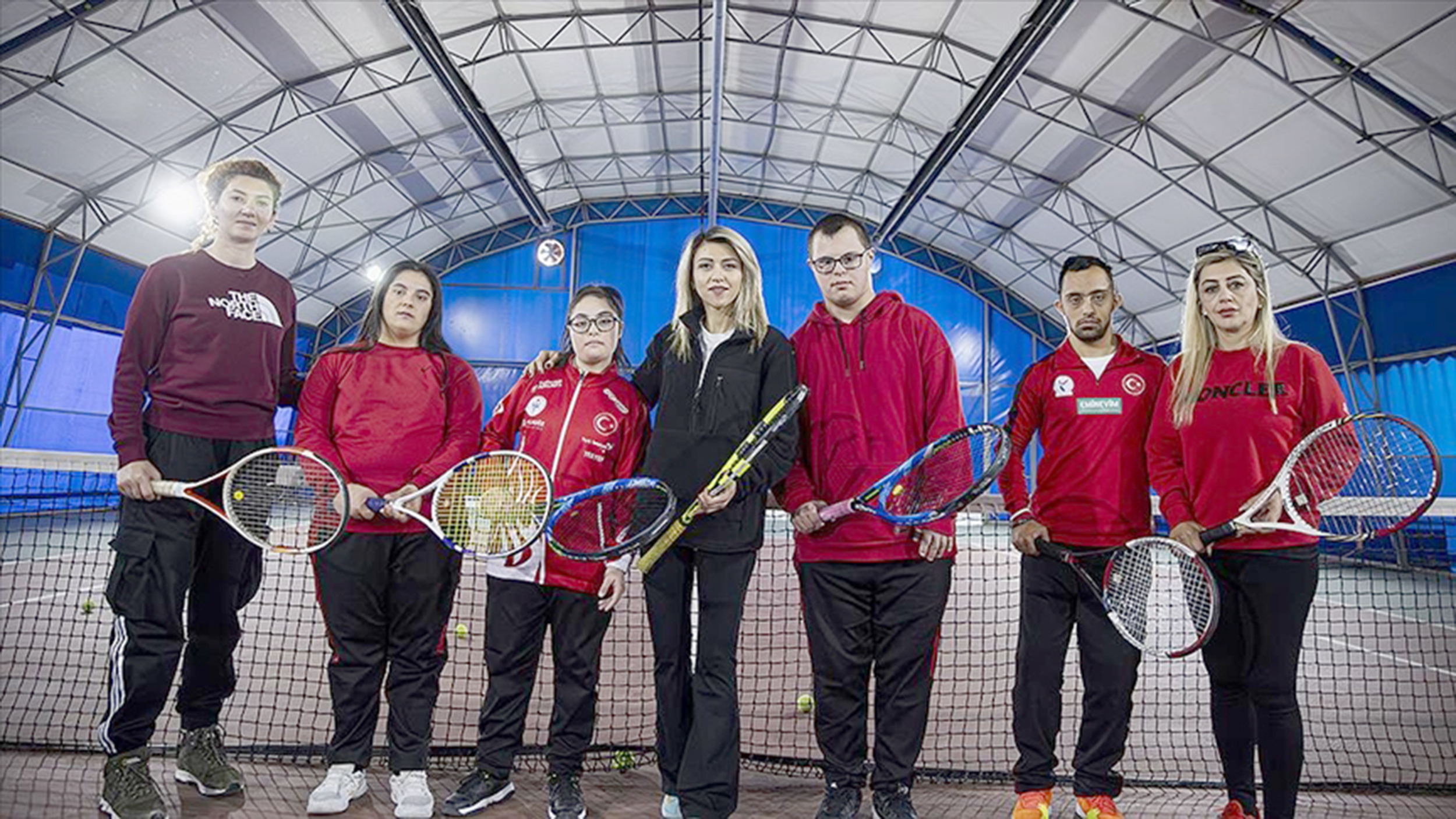  Özel Sporcular Tenis Milli Takımı, ilk kez katılacakları Down