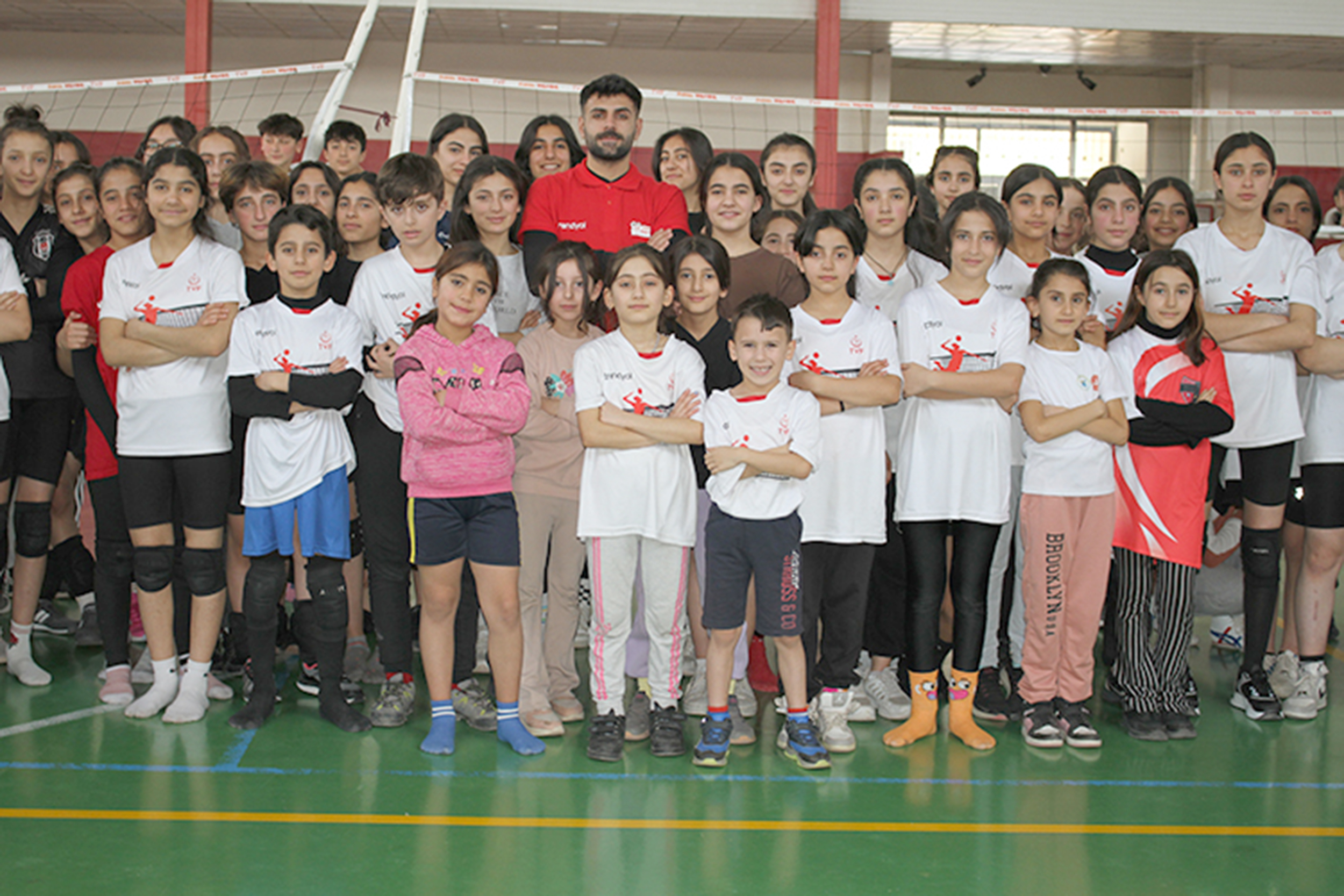   Türkiye Voleybol Federasyonunun (TVF) önceki yıl Van’da açtığı Fabrika