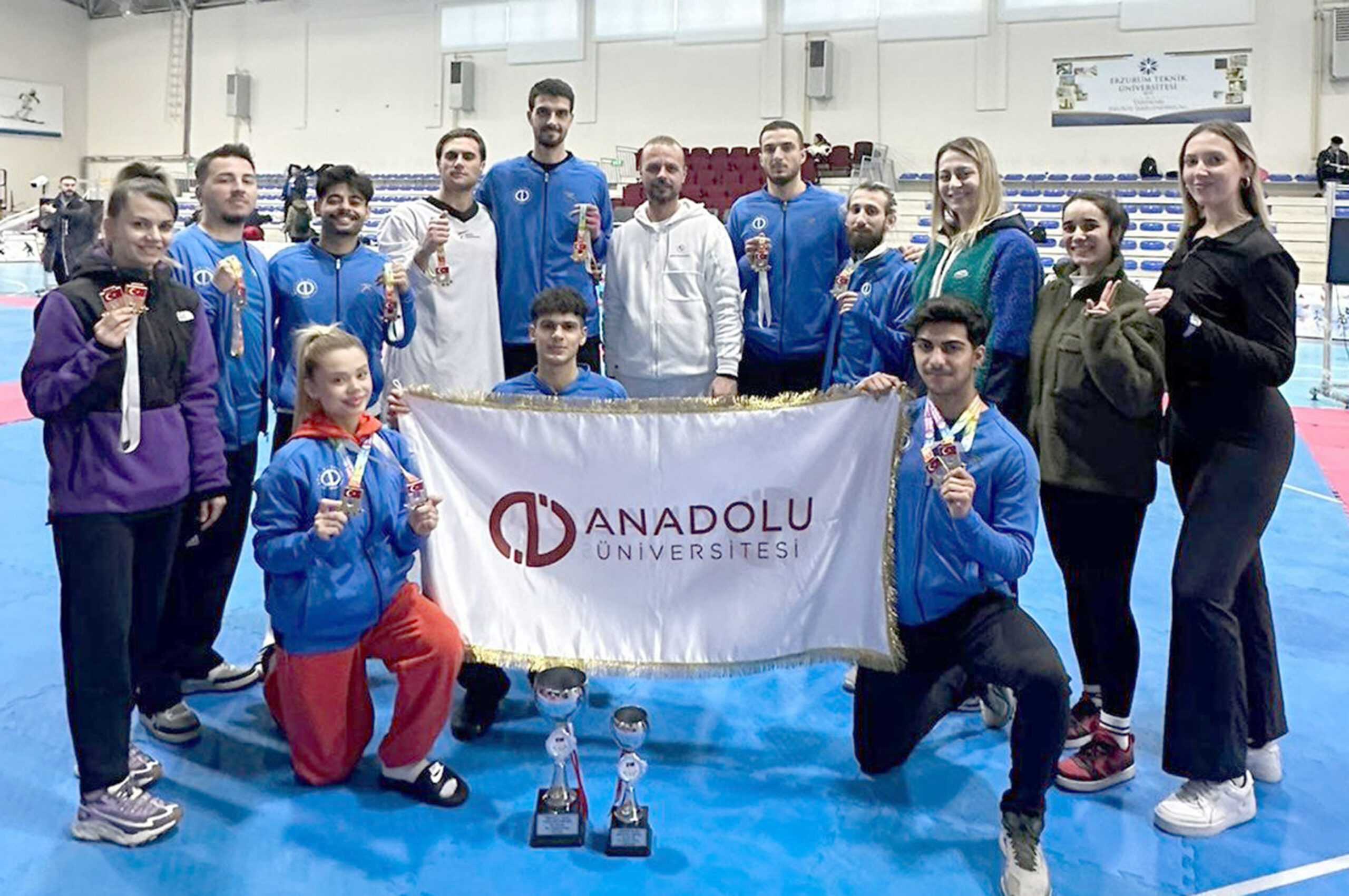 Türkiye Üniversite Sporları Federasyonu (TÜSF) tarafından düzenlenen Taekwondo Türkiye Şampiyonası’na
