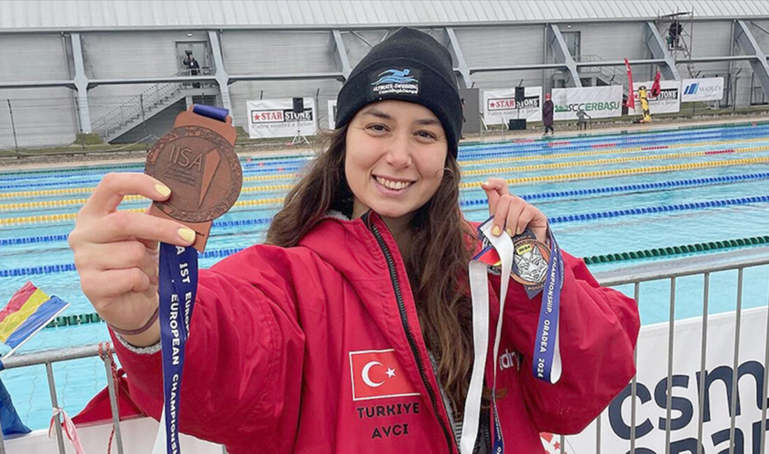 Yüzücüsü Bengisu Avcı, “Avrupa Buz Yüzme Şampiyonası”nda üçüncü oldu Ultra maraton yüzücüsü Bengisu Avcı, Romanya’da düzenlenen Avrupa Buz Yüzme