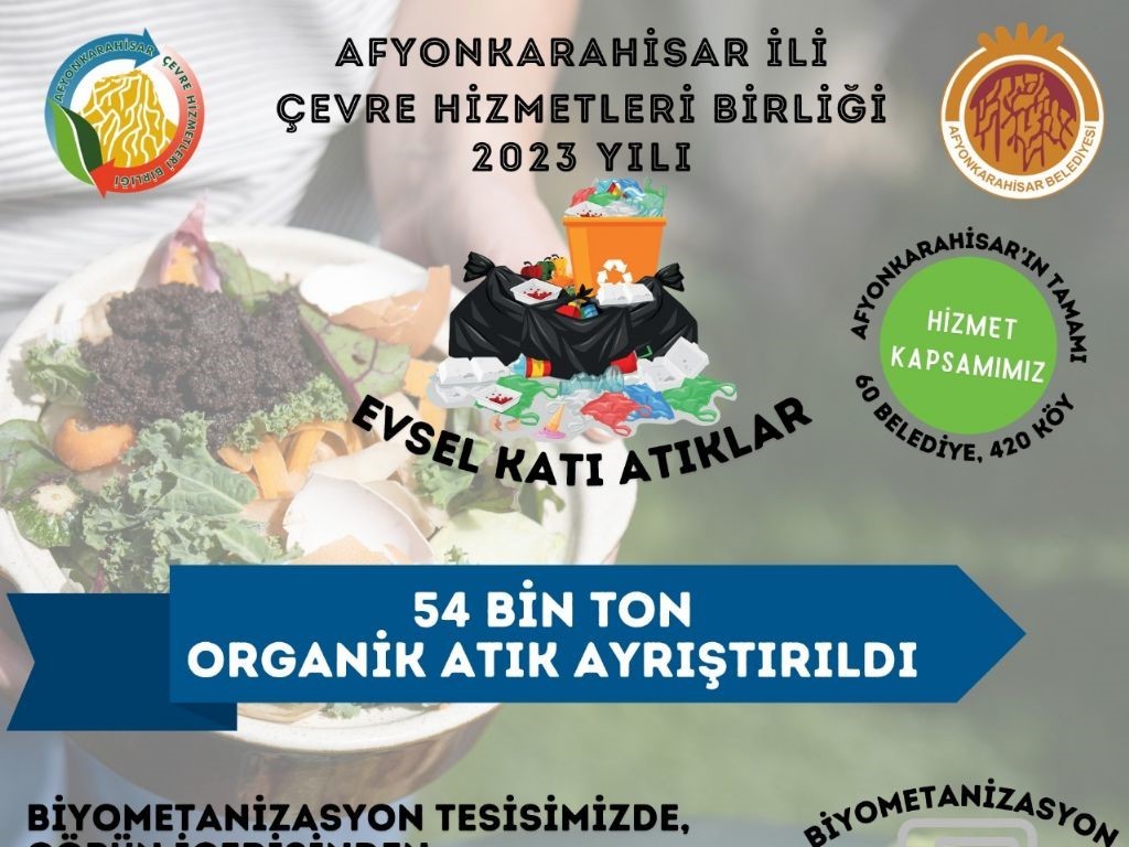 AFYONKARAHİSAR BELEDİYESİ ÇEVRE HİZMETLERİ BİRLİĞİ ENTEGRE KATI ATIK BERTARAF TESİSİ