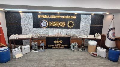 İçişleri Bakanı Ali Yerlikaya’nın açıkladığı “Narkogüç 46” operasyonunda İstanbul’da ele