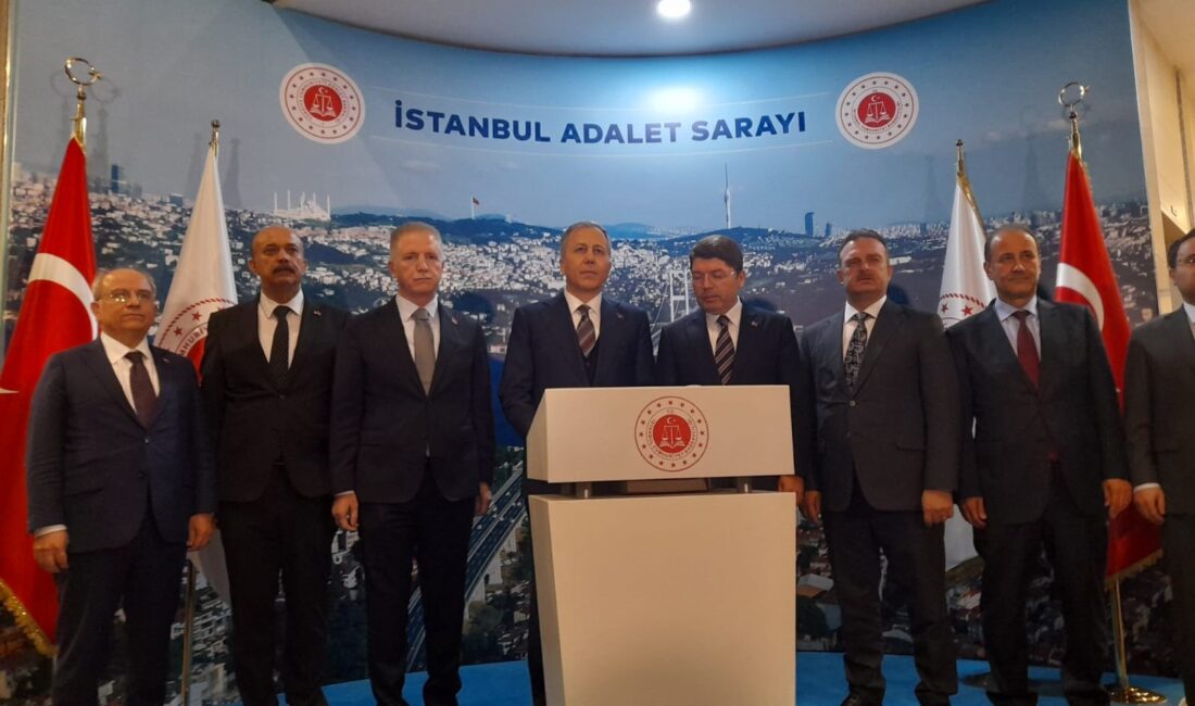 İçişleri Bakanı Ali Yerlikaya, İstanbul Adalet Sarayı’ndaki polis noktasına yapılan terör saldırısıyla